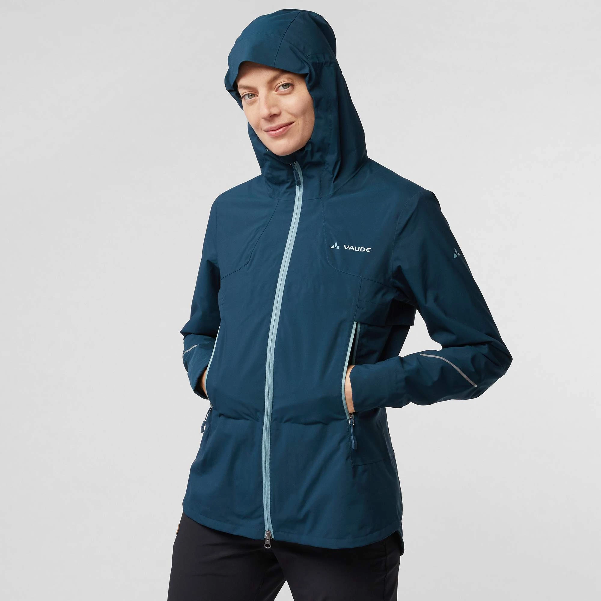 VAUDE YARAS 3IN1 JACKET Damen - Fahrradjacke – Bild 10