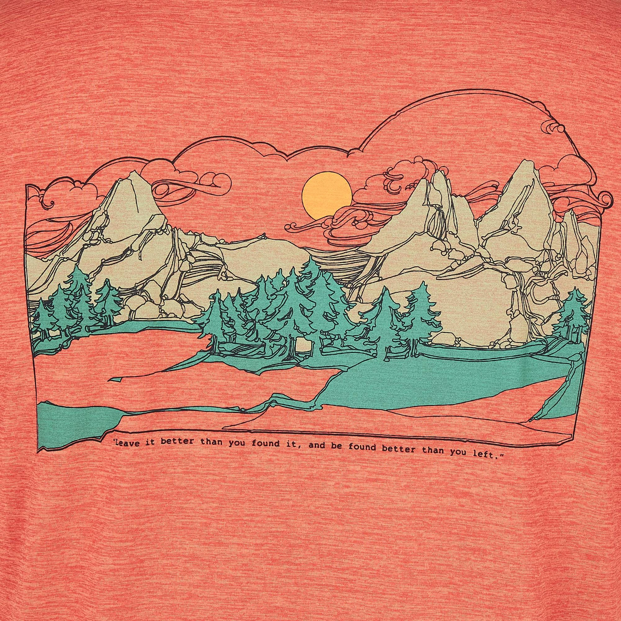 Patagonia M' S CAP COOL DAILY GRAPHIC SHIRT - LANDS Herren - Funktionsshirt – Bild 3