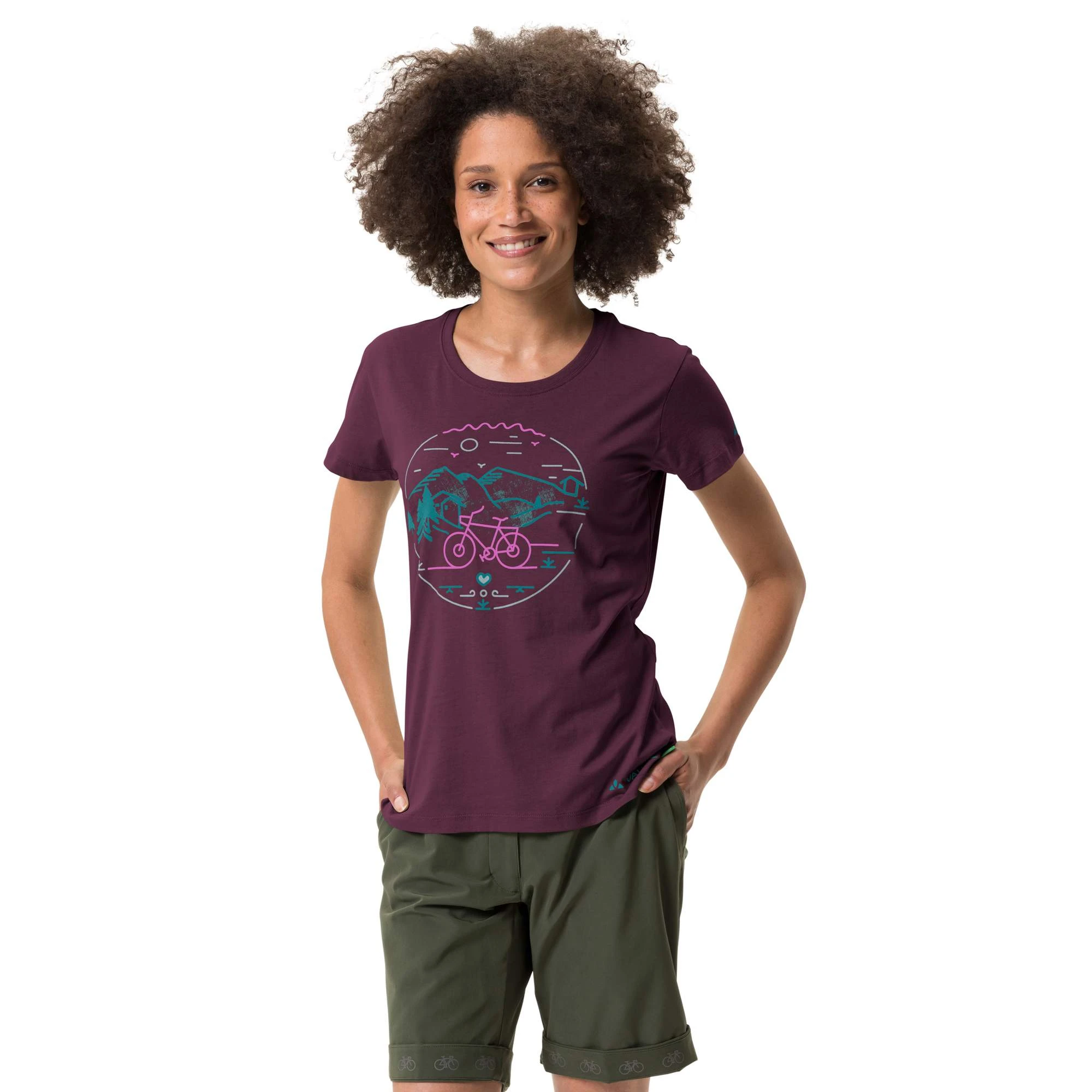 VAUDE WOMEN' S CYCLIST T-SHIRT V Damen - T-Shirt – Bild 5