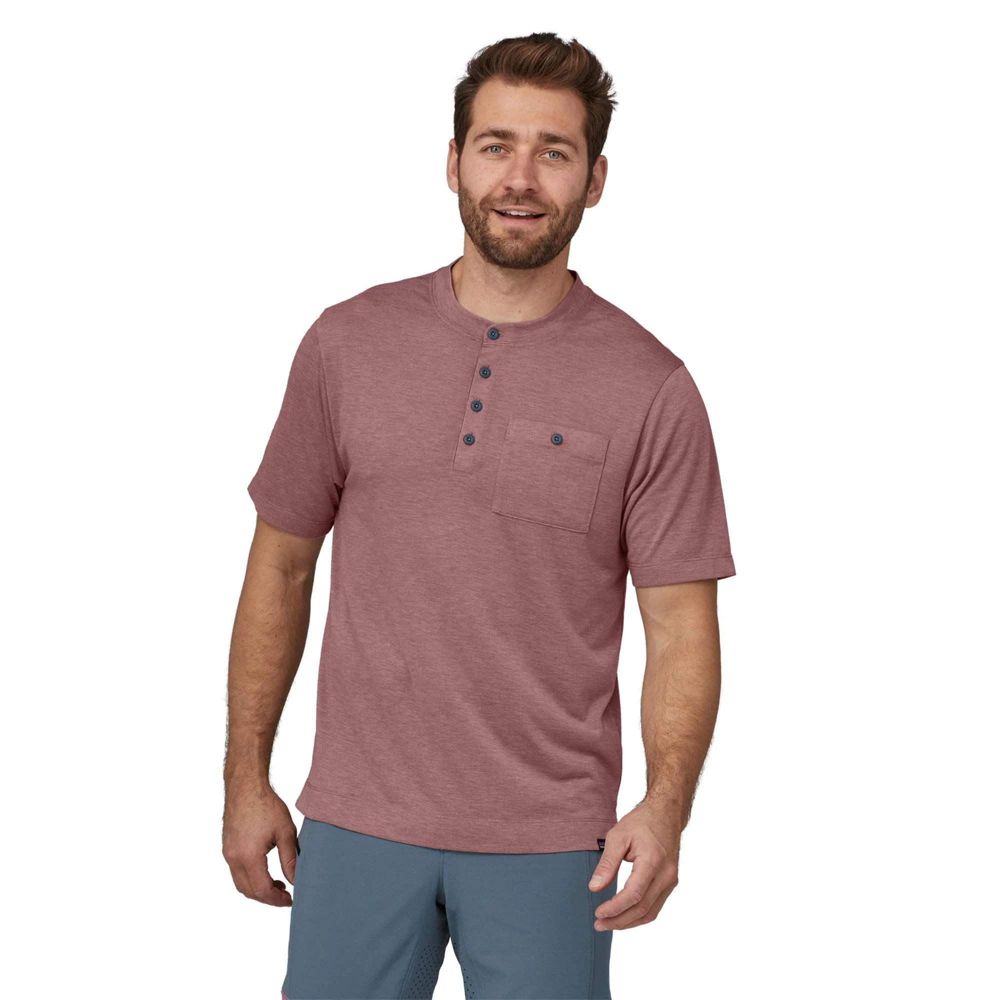 Patagonia M´S CAPILENE COOL TRAIL BIKE HENLEY Herren - Funktionsshirt – Bild 2