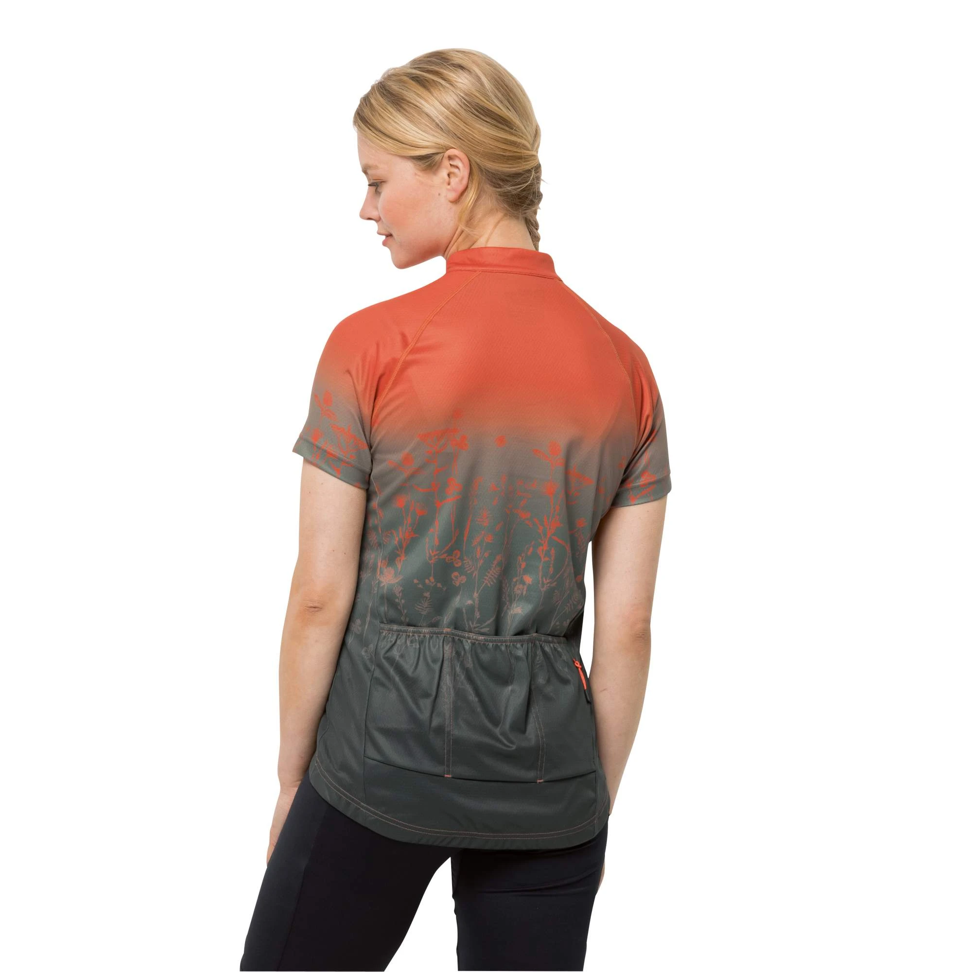 Jack Wolfskin MOROBBIA HZ PRINT T W Damen - Fahrradtrikot – Bild 2