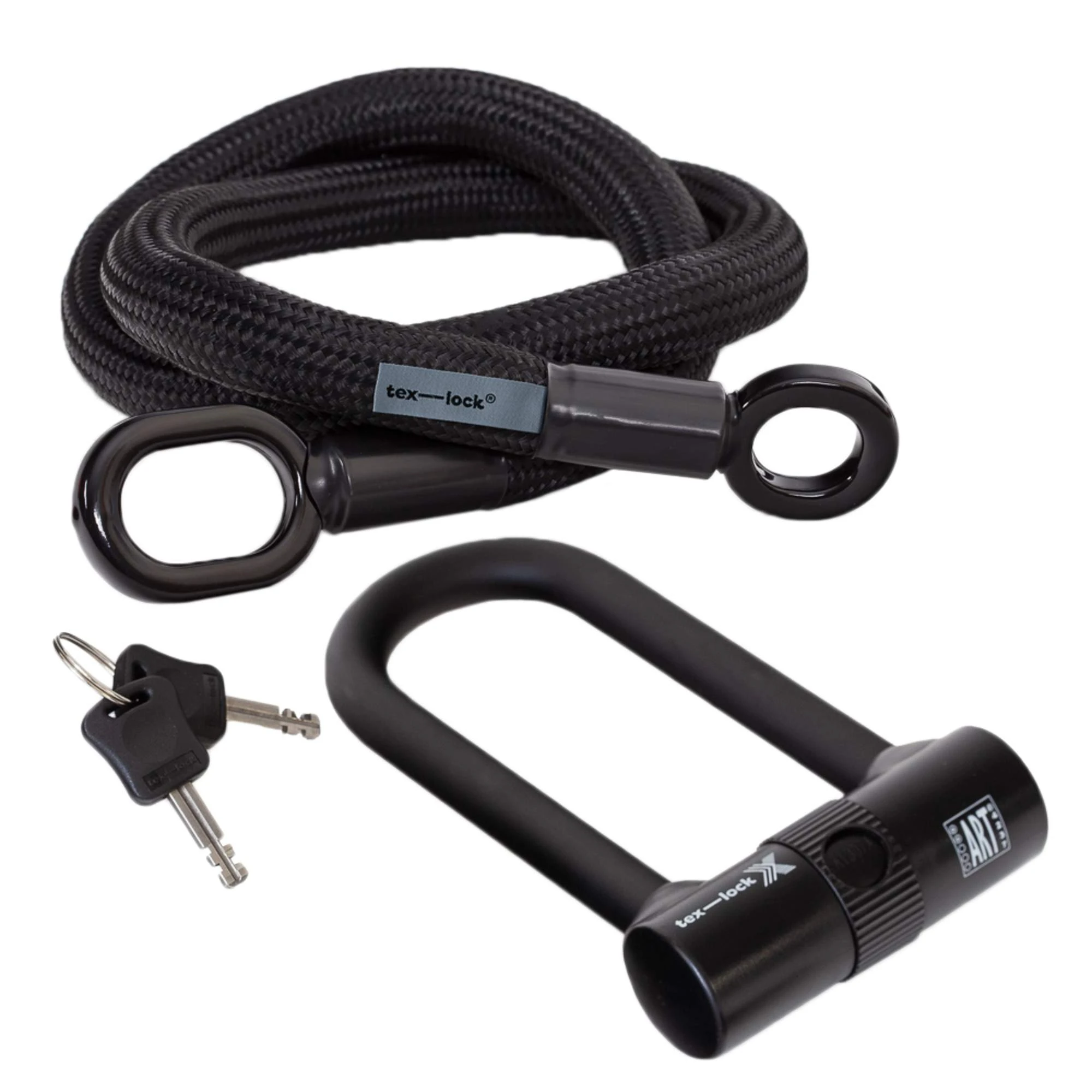 Tex-lock EYELET M + X-LOCK - Fahrradschloss 1 Tex-lock EYELET M + X-LOCK - Fahrradschloss